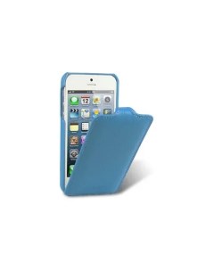 Кожаный чехол Jacka Type для Apple iPhone 3GS 3G голубой Melkco