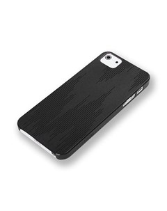 Пластиковый Чехол для Apple iPhone 5 5S SE черный Rock