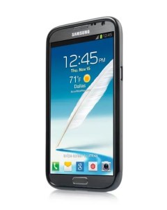 Силиконовый чехол Soft Jacket Xpose для Samsung Galaxy Note 2 GT N7100 черный Capdase