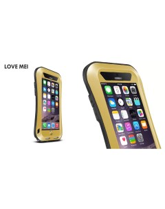 Влагозащищенный чехол POWERFUL small waist для Apple iPhone 6 6S Plus 5 5 Love mei