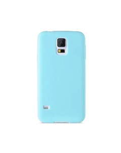 Силиконовый чехол Poly Jacket TPU Case для Samsung Galaxy S5 Mini голубой Melkco