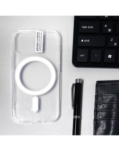 Чехол для iPhone 12 mini пластиковый прозрачный Luazon home