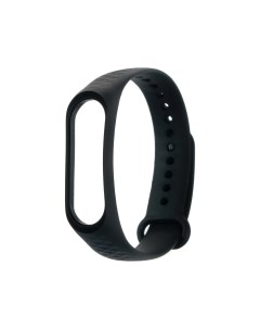 Ремешок Mi Band 3 4 ребристый черный Luazon home