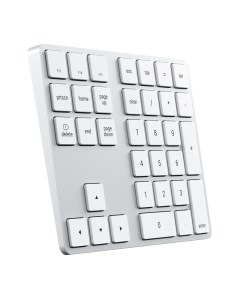 Беспроводная клавиатура Aluminum Extended Keypad Silver Satechi