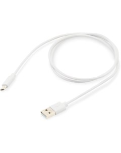Кабель USB micro USB 0 8 м белый Vbparts
