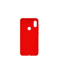 Силиконовый защитный чехол для Xiaomi Redmi Note 6 Pro красный Monarch