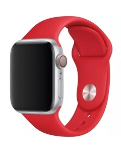 Спортивный ремешок Sport Band для Apple Watch 38 40 мм красный Guardi