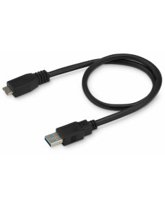 Кабель MK30 AM 0 5 USB micro USB 0 5 м черный Buro