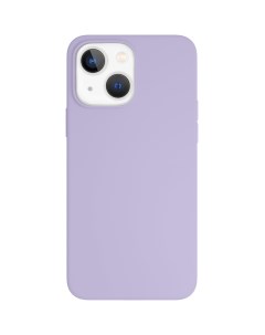 Чехол Liquid Silicone MagSafe для iPhone 14 Plus сиреневый Vlp