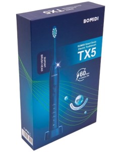 Электрическая зубная щетка TX5 синяя Bomidi