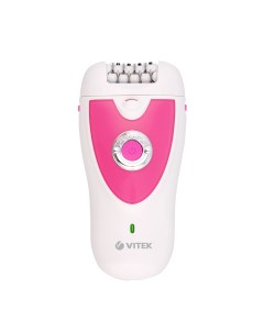 Эпилятор VT 2244 белый розовый Vitek