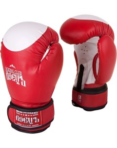 Боксерские перчатки BBG 01 красные 6 унций Боецъ