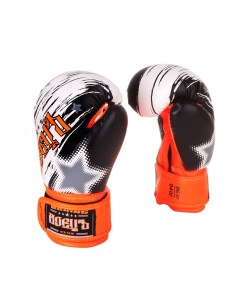 Боксерские перчатки BBG 07 оранжевые 6 унций Боецъ
