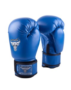 Боксерские перчатки RBG 102 синие 14 унций Roomaif