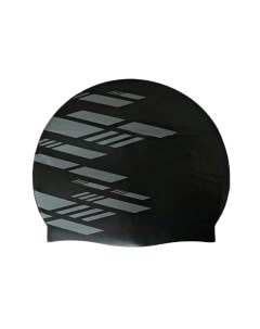 Шапочка для плавания BIG Line EL0011 силикон черно серая УТ 00001206 Elous