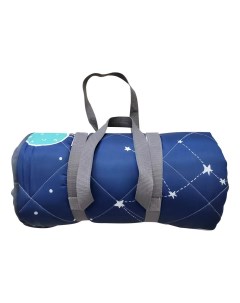 Спальный мешок Звездное небо для кемпинга одеяло синий 195 х 70 см Nobrand