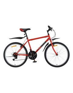 Велосипед спортивный Life 24 красно черный Nobrand