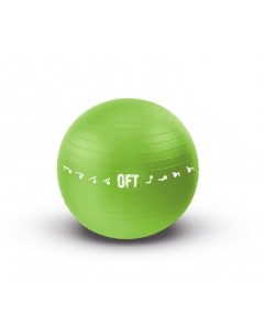 Гимнастический мяч 65 см для коммерческого использования зеленый FT GBPRO 65GN Original fittools
