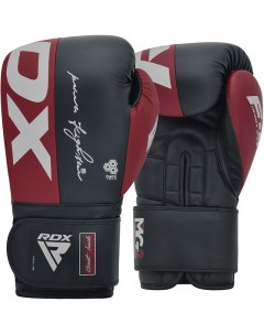 Боксерские перчатки F4 16 oz темно синий красный Rdx