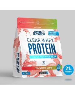 Протеин Clear Whey Protein Клубника и Лайм 875 гр Applied nutrition