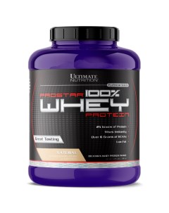 Протеин Prostar Whey 2390 гр Natural Ultimate nutrition