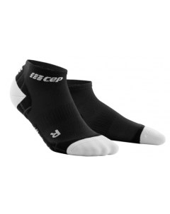Мужские ультралегкие компрессионные носки Ultralight Low Cut Socks Черный Белый III Cep