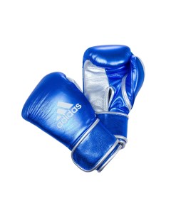 Перчатки боксерские Sparring Gloves With Foam Japanese Style сине серебристые вес 14 унций Adidas