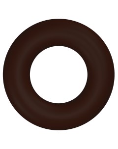 Эспандер кольцо кистевой коричневый 50 кг Gordana