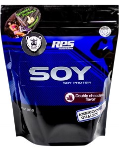 Протеин Soy Protein 500 г double chocolate Rps nutrition