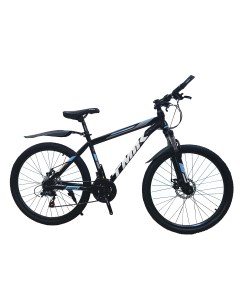 Велосипед Двойной обод дисковые тормоза 24 рама 15 2023 на рост 135 155 черно синий Tmik