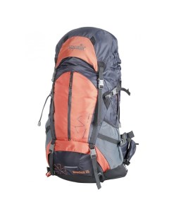 Туристический рюкзак Newerest NS 55 л серый оранжевый Norfin