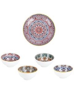 Набор из 5 предметов Arabesque тарелка 20 см салатники 11 5 см фарфор Nouvelle
