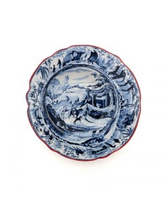 Тарелка глубокая Arabian 11220 d 25 4 Дизайнерская посуда из фарфора Seletti