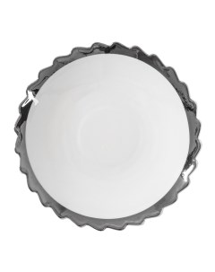 Тарелка Machine Collection 10986SIL d 20 Дизайнерская посуда из фарфора Seletti