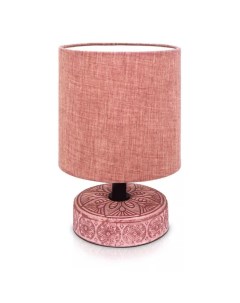 Лампа настольная Лима Е14 розовая Lucia