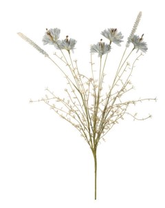 Искусственный цветок Василек полевой 55 см Вещицы