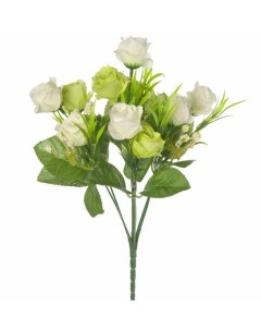 Искусственный цветок Роза в букете белый B270 Вещицы