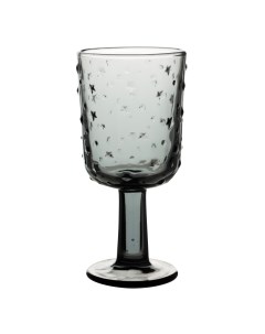 Бокал кубок для вина 290 мл стекло серый Starry color Kuchenland