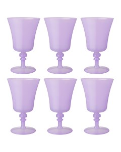 Набор бокалов из 6 штук iconic purple 300мл 181535 Rakle