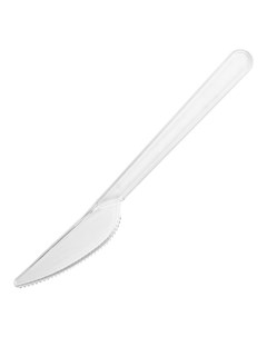 Ножи одноразовые Кристалл пластиковые 6 шт Nobrand
