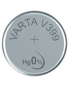 Батарейка V399 SR57 1 шт в блистере Varta