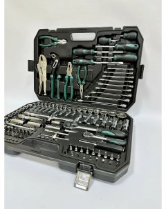 Набор ручных инструментов 131 предмет с трещоткой 1 4 кейс для хранения Progadget