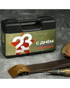 Набор инструментов в подарочном кейсе к 23 февраля ТУНДРА 8 предметов Tundra
