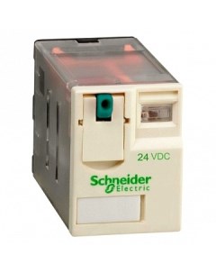 Реле 4 CO 24В постоянного тока max 2880 код RXM4AB1BD 1шт Schneider electric