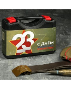 Набор инструментов в подарочном кейсе к 23 февраля ТУНДРА 7 предметов Tundra