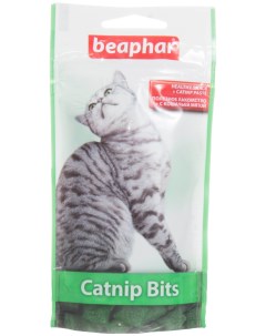 Лакомство для кошек Catnip Bits подушечки кошачья мята 150 шт Beaphar