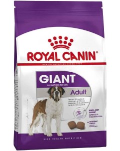Сухой корм для собак giant adult mgа 28 для гигантских пород 4 кг Royal canin