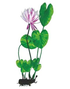 Искусственное растение Лилия зеленый 10 см Barbus