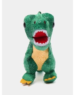 Мягкая игрушка брелок Динозавр 15 см зеленый Nobrand