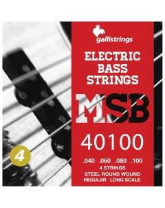 Струны для бас гитары MSB40100 Galli strings